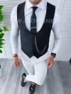 Vesta barbati eleganta neagra B4284 Q1-2